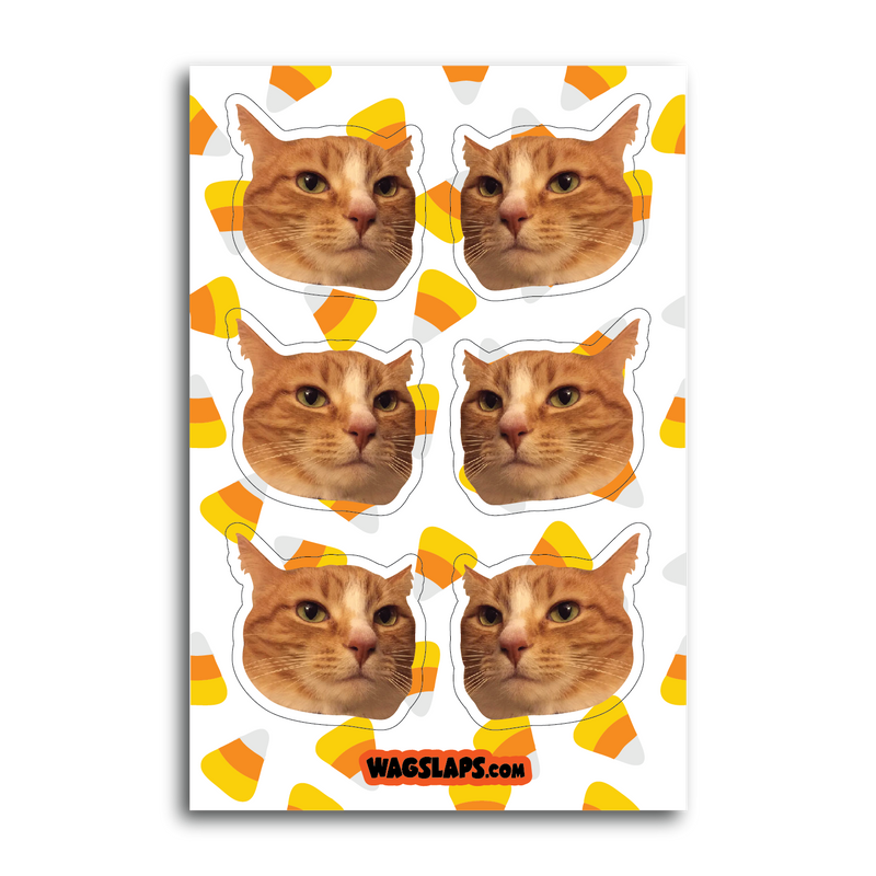 Candy Corn Stickers
