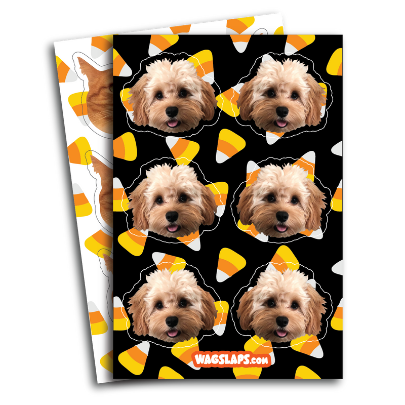 Candy Corn Stickers
