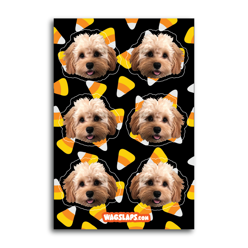 Candy Corn Stickers