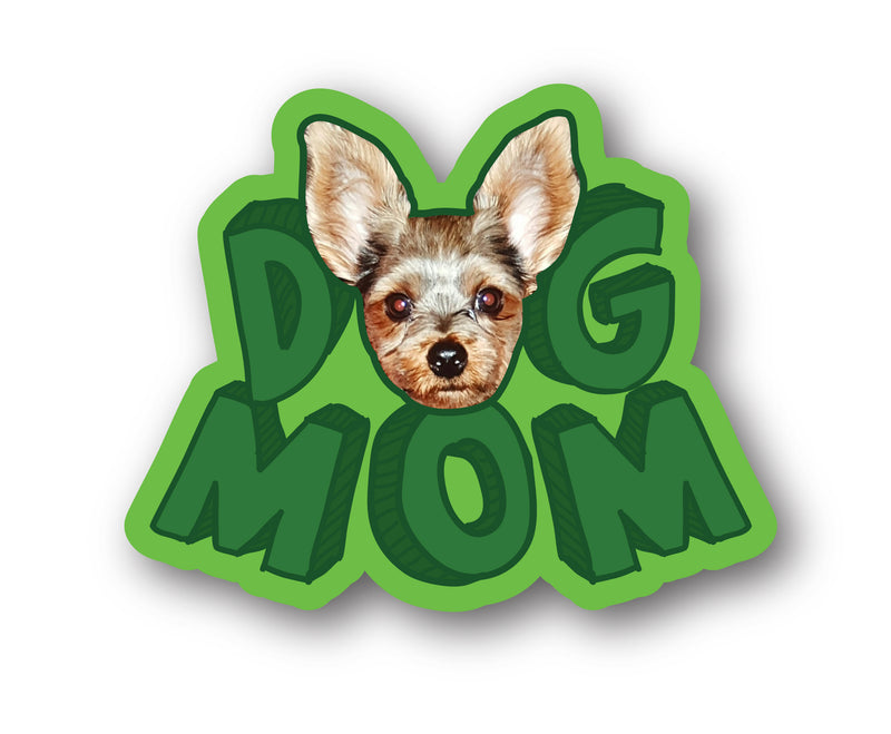 Dog Mom Bumper Decal