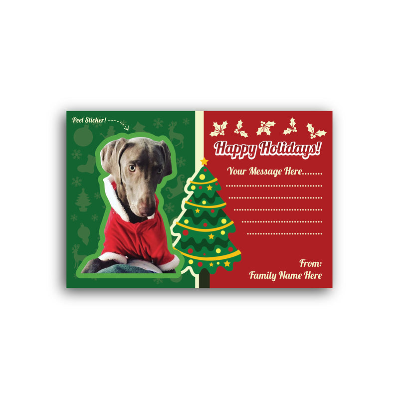 Holiday Sticker Cards