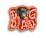 Dog Dad Bumper Decal
