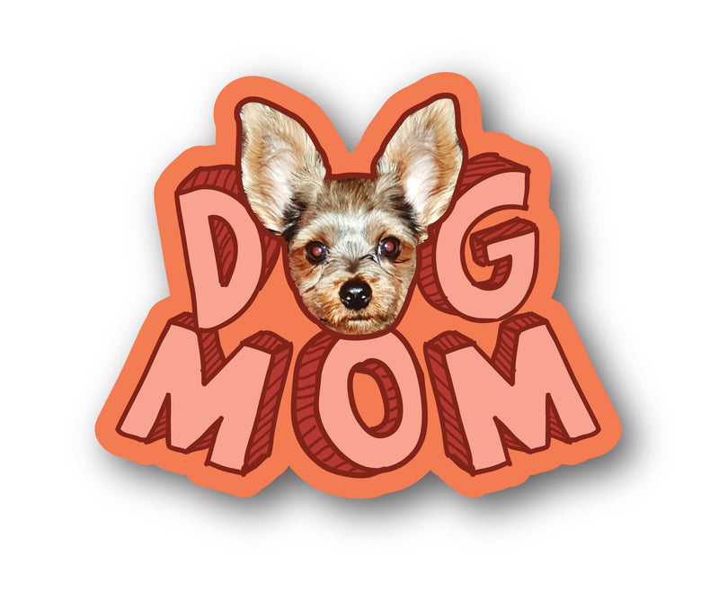 Dog Mom Bumper Decal
