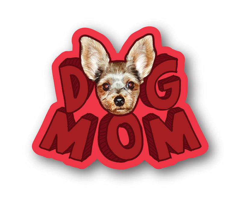 Dog Mom Bumper Decal