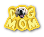 Dog Mom Bumper Decal